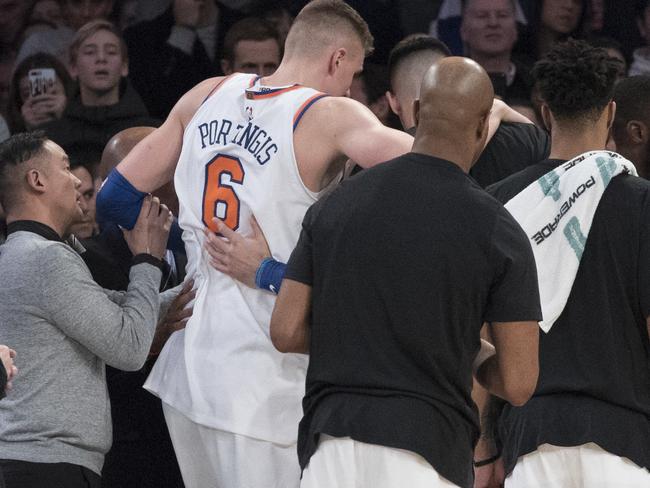 NBA: Kristaps Porzingis Injury Update, New York Knicks Star Posts ...