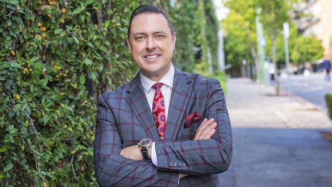 Jason Adcock from Adcock Prestige sold $198m in properties until the end of November this calendar year. Picture: Supplied