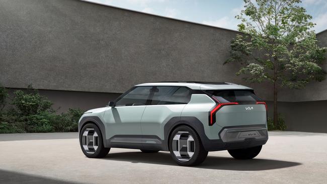 2023 Kia EV3 electric vehicle concept.