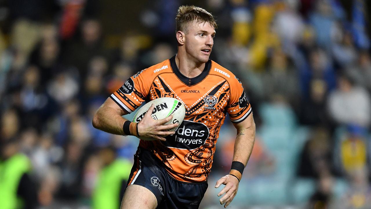 Luke Garner will switch from the Tigers to Panthers next season. Picture: NRL Photos