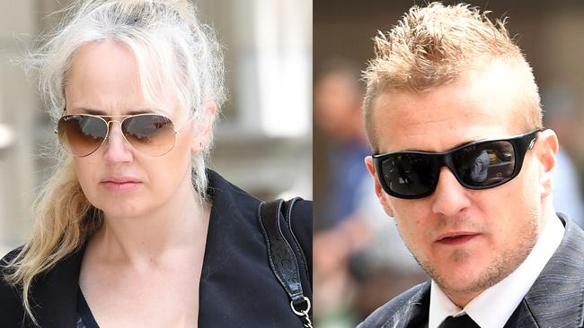 Zita Sukys and Dale Ewins were shot by police at a nightclub erotic party. Picture: AAP Image/Julian Smith