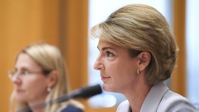 Jobs Minister Michaelia Cash has fended off one attack after another this week. (Pic: Lukas Coch)