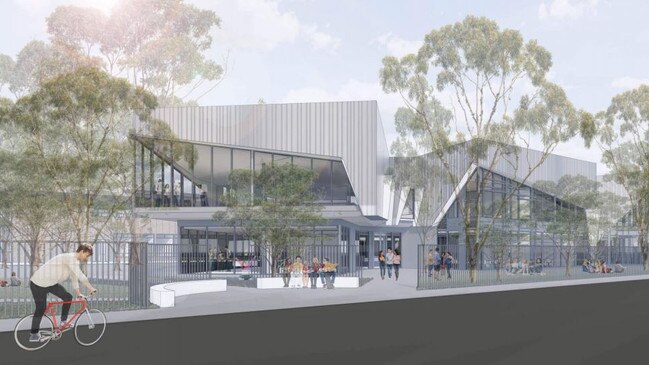 Artist impression of the $20 million upgrade of Seaton High. Picture: Supplied