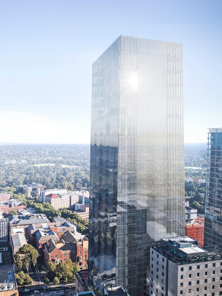 The Keystone Tower is being pushed through by Freemasons SA/NT and Pelligra Group. Picture: Supplied by Marriott International