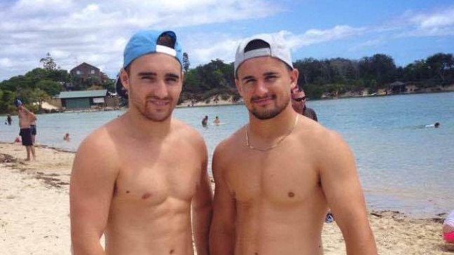 gcb cameron cullen (grey cap)(R) with his brother Justin Cullen,24