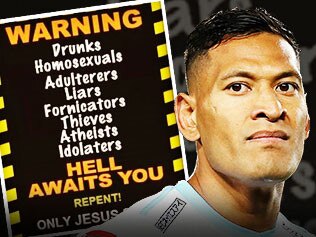 Israel Folau, via Jamie Pandaram.