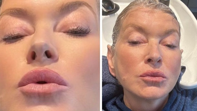 Martha Stewart has shared “unfiltered” photos flaunting her skin. Pictures: Instagram / @marthastewart48