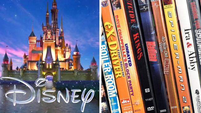 Disney will stop selling DVDs in Australia.