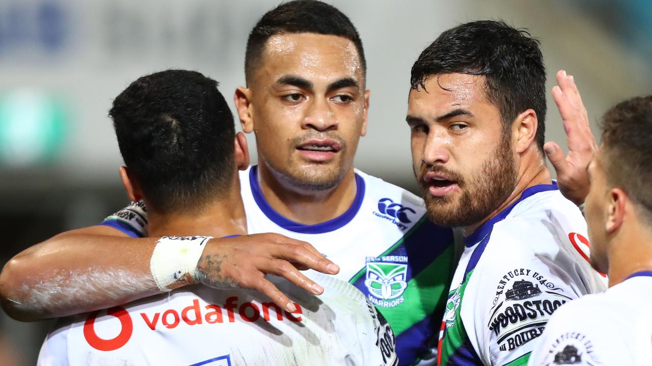 Ken Maumalo is reportedly one of three Warriors who would like their families over in Australia. (Photo by Chris Hyde/Getty Images)