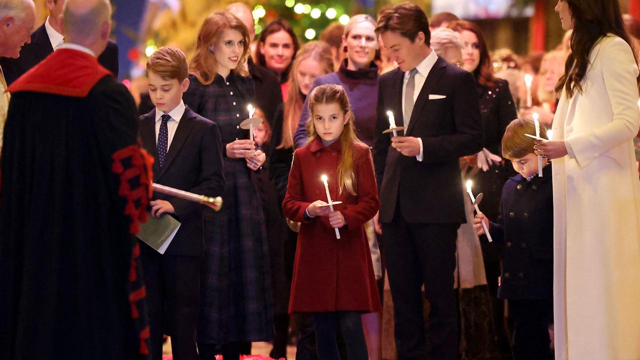 The service will be broadcast as part of a Christmas Eve TV special. picture: AFP