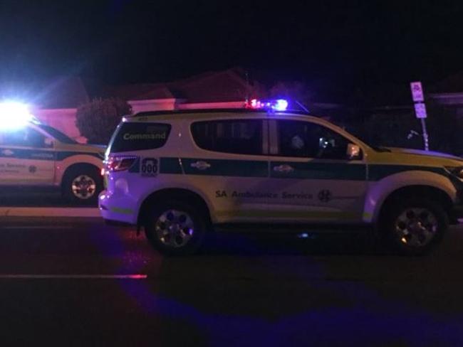 Passing motorists were the first to respond to the crash with several cars lined up near the crash site. (Picture: Mitch Mott)