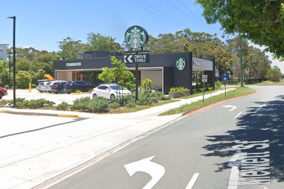 A man has recieved a gunshot wound to his ankle following an incident outside Starbucks Caboolture overnight. Picture: Google Maps