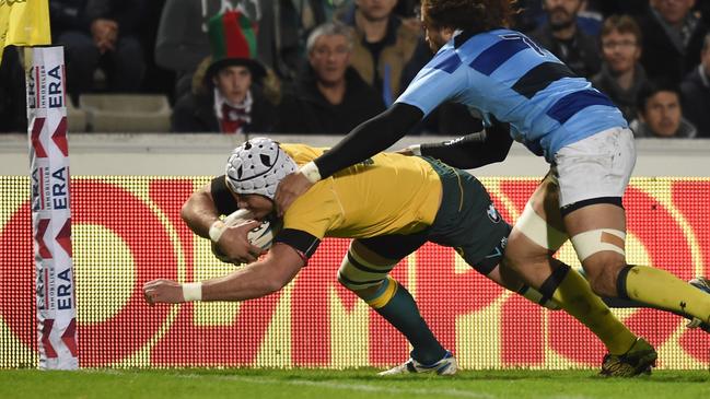 Ben Mowen is another fringe Wallaby. Photo: AFP Photo / Nicolas Tucat