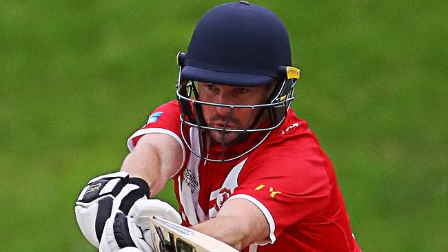 New Zealand cricketer Colin Munro of St George bats during Kingsgrove Sports T20 Cup match between Sydney and St George at Drummoyne Oval. Pic: Jeremy Ng.