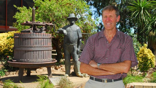 Winemaker Doug McWilliams at McWilliam's Hanwood Eastate near Griffith, NSW in 2007.