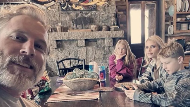 Jessica Simpson’s husband Eric Johnson takes a happy snap. Pictures: Instagram