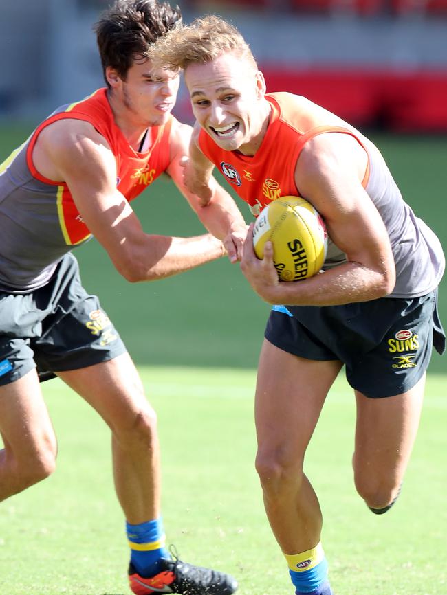 Will Brodie is expected to step up in the midfield for the Suns this year. Picture: Richard Gosling