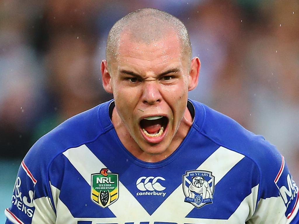 Few players fire-up like David Klemmer does. Picture: Brendon Thorne/Getty Images