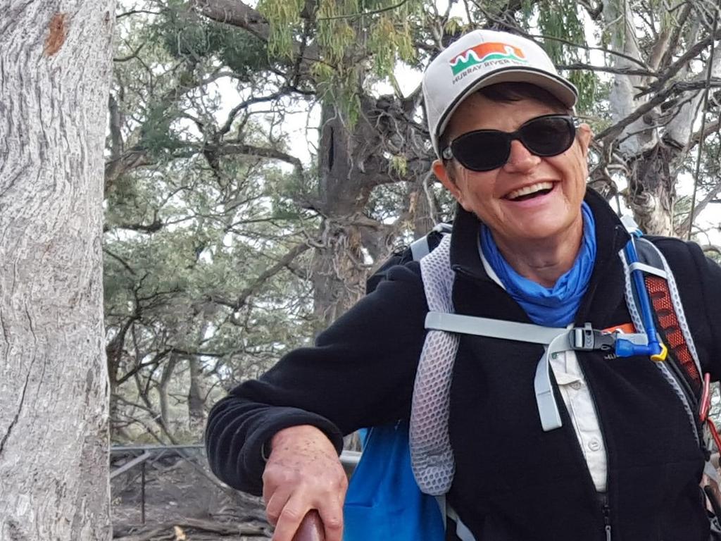 Heather McNaughton has lived in the Riverland region for more than 30 years. She is a guide on the Murray River Trails’ four-day Murray River Walk. Picture Supplied