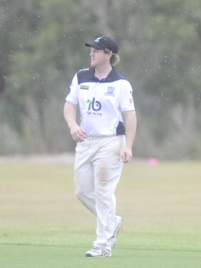 Former Coutts Crossing player Luke Cox made his first appearance for Northern Districts in the North Coast Cricket Council Premier League round 6 match between Harwood and Northern Districts at Woolgoolga in 2019. Photo: Bill North