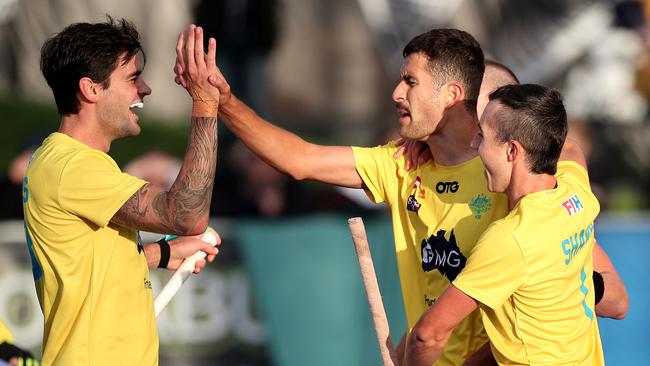 Nathan Ephraums helped the Kookaburras seal an impressive win.