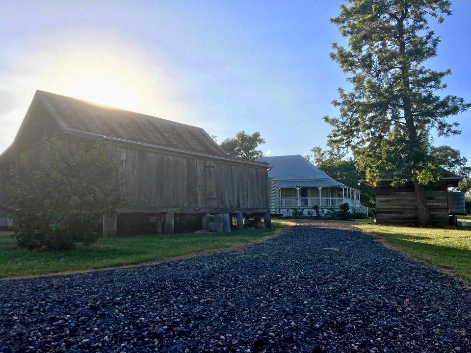 Troy Nothdurft and Phillip Coleman renovated this farmhouse in Ropeley. Picture: Contributed