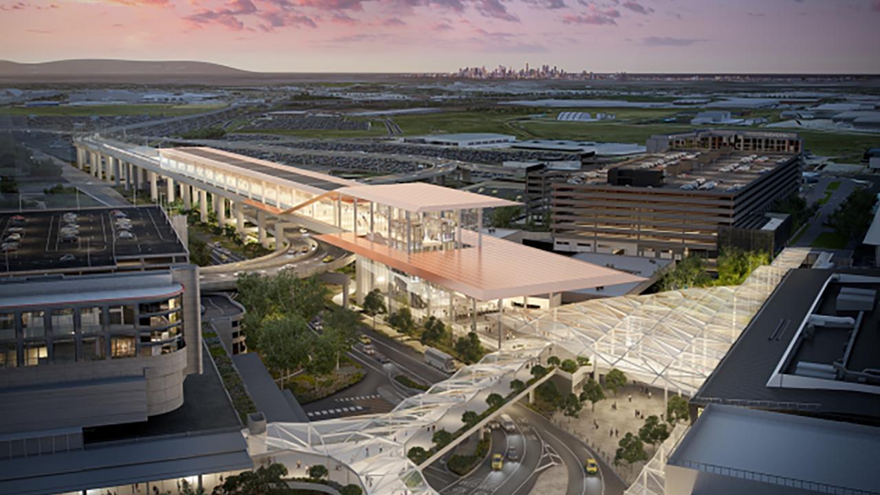 Melbourne Airport Rail Link won’t be getting any more money in next week’s State Budget. Picture: BigBuild.vic.gov.au