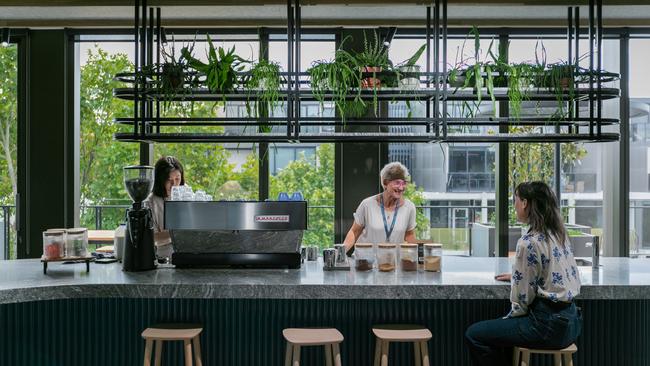 Inside Xero's new Melbourne headquarters, a four-level, 7000sq m space in the heart of affluent inner-city suburb Hawthorne. Picture: Supplied