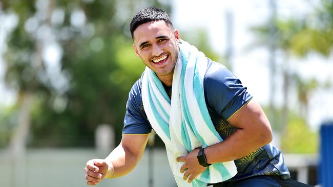 Valentine Holmes comes at a bargain price in 2020 after spending time chasing his NFL dream. Picture: Alix Sweeney.