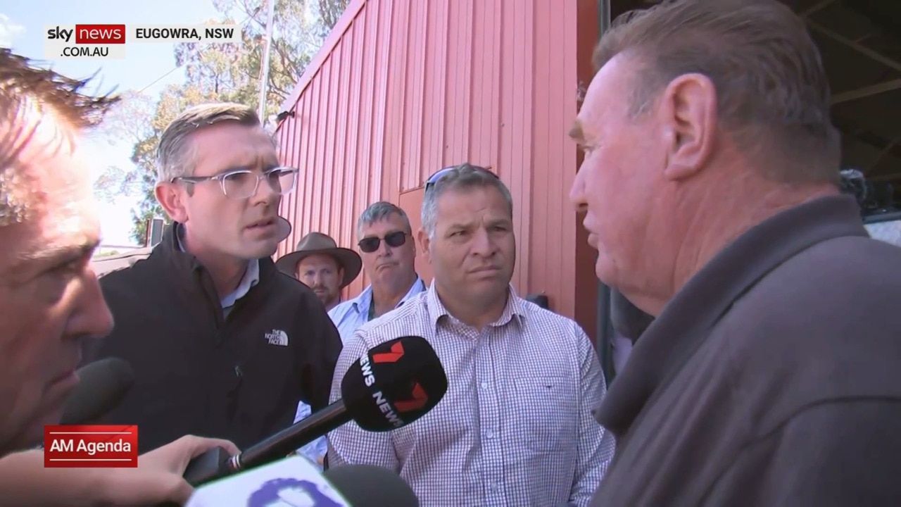 'I've had a gut full': Angry resident confronts NSW Premier over flood response
