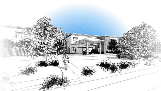 An artist’s impression of the facility.