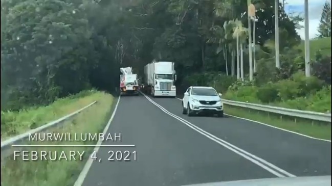 Heavy traffic around Murwillumbah 