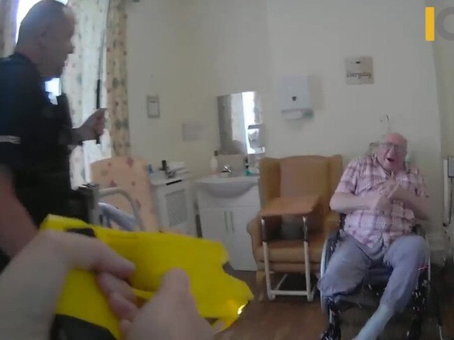 Donald Burgess was pepper sprayed and tasered at a care home, jurors heard. Picture: Independent Office for Police Conduct