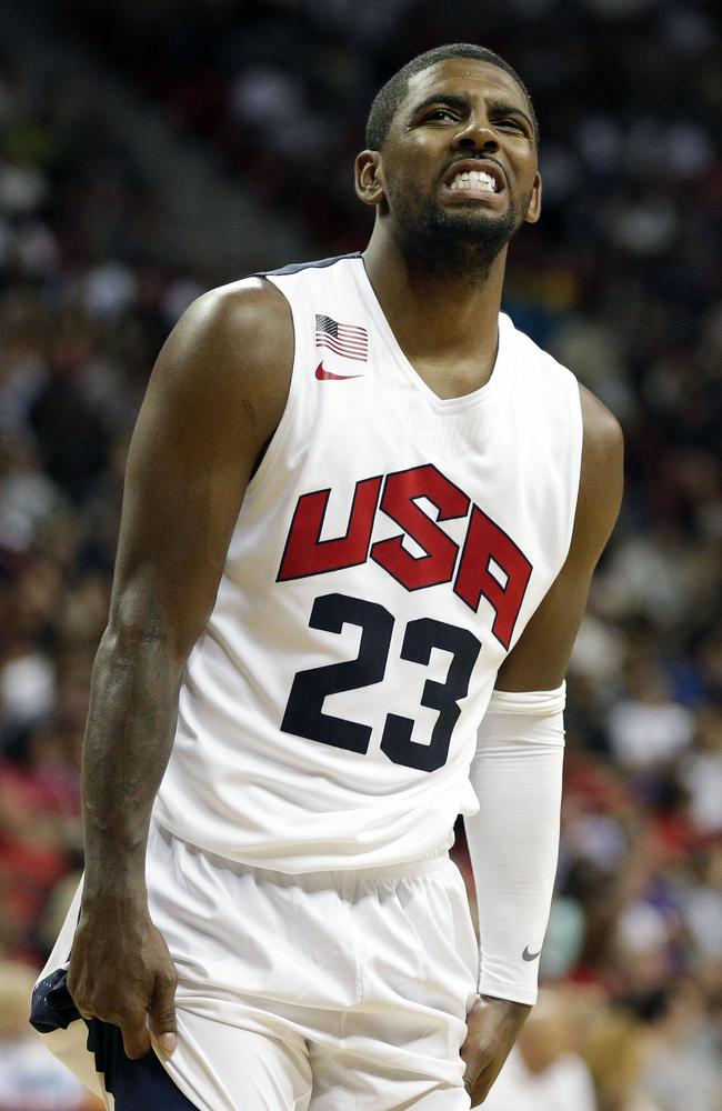 Pacers' George suffers leg injury in Team USA game