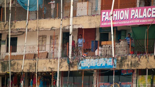 With the production of our clothes now being done so far away, like the Fashion Palace in Dhaka city, Bangladesh, we’ve forgotten the human price for such cheap clothing. (Pic: iStock)