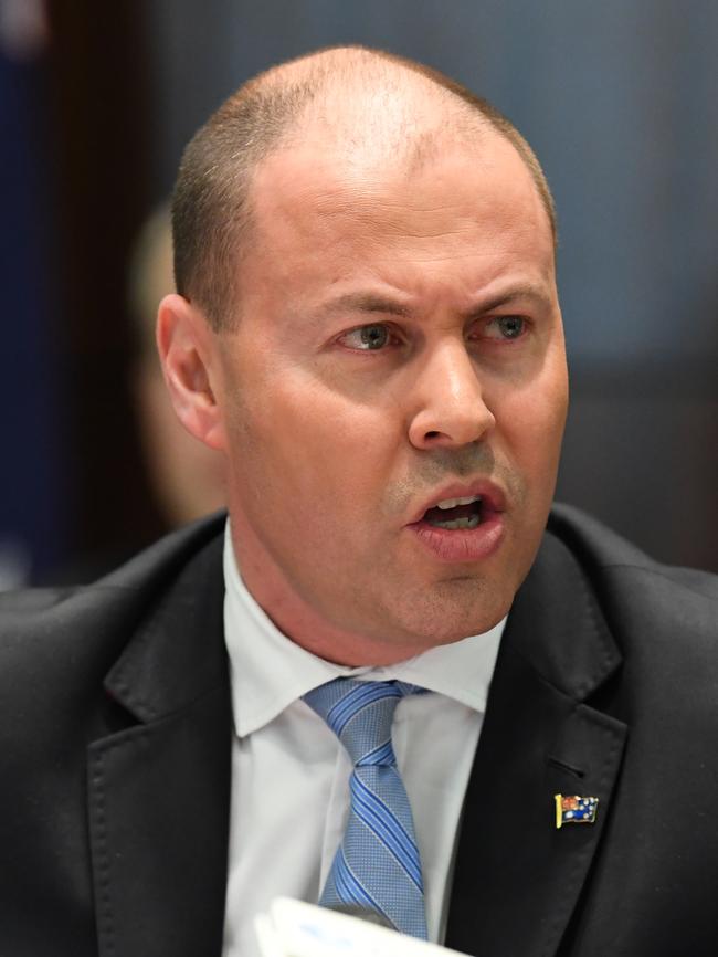 Federal Treasurer Josh Frydenberg. Picture: AAP