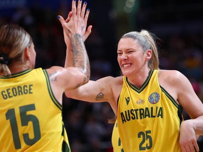 Lauren Jackson will bring great leadership to the team. Picture: Kelly Defina/Getty Images