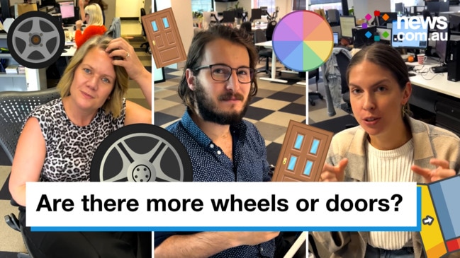 Are there more wheels or doors?