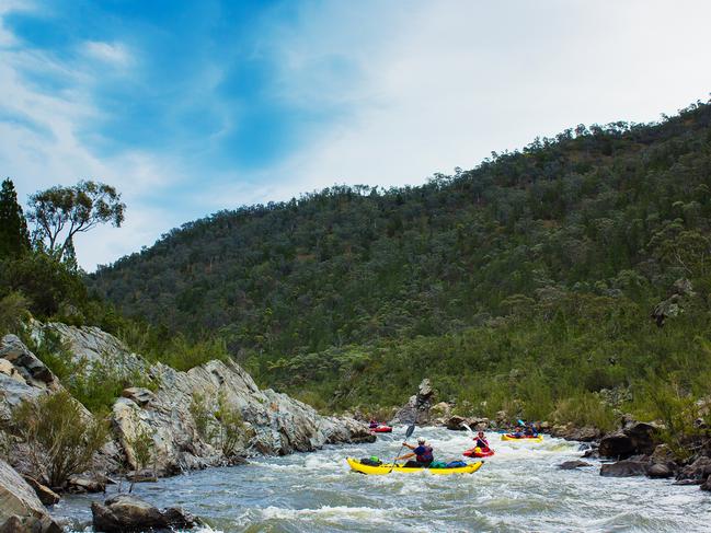 Snowy River, Alpine River Adventures. Picture: Supplied Source: www.riverguide.com.au