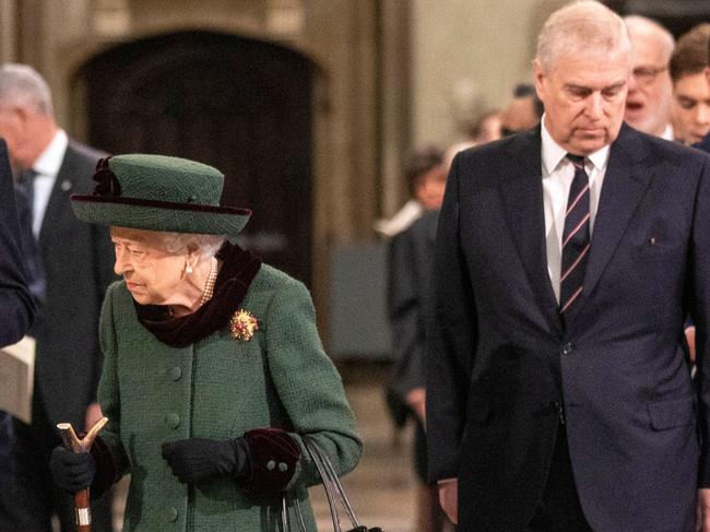 The Queen had to tell Prince Andrew to stay away from another royal event. Picture: Getty