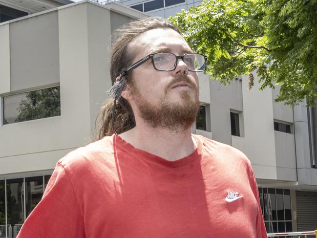 Mr Greig’s family members sat inside the Parramatta Local Court on Sunday. Picture: NewsWire / Monique Harmer