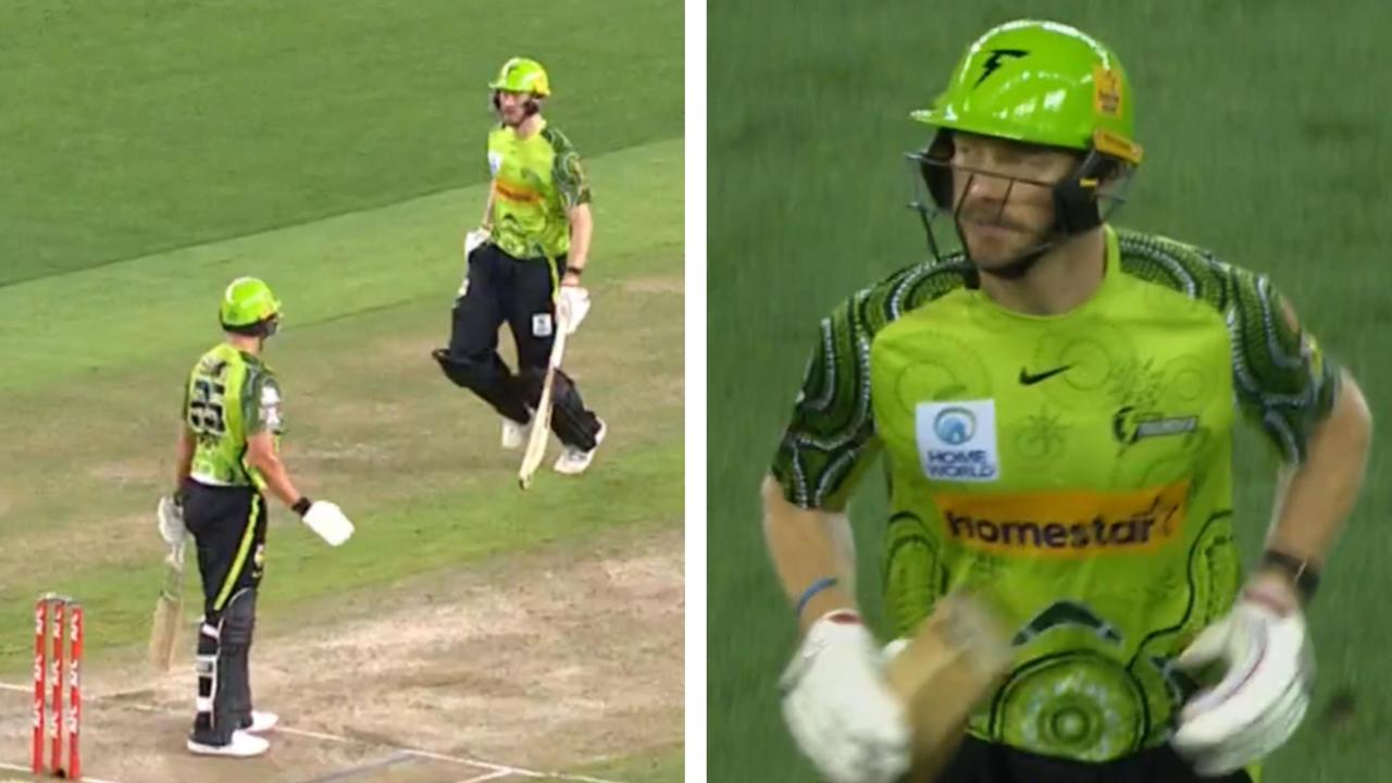 Nathan McAndrew had a howler for the Sydney Thunder.