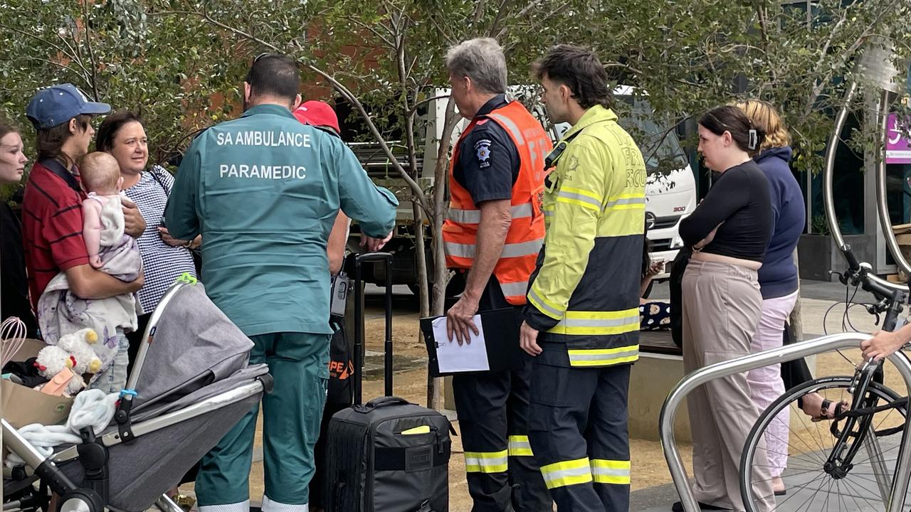 ‘Absolutely petrified’: Dozens evacuated from CBD unit block