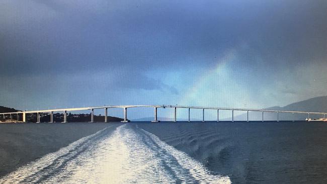 Ferry ride to MONA on the Derwent River. Picture: Maryanne Jackson. Your Focus on Tasmania **ONE TIME USE ONLY**