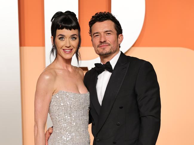 Perry with partner Orlando Bloom. Picture: Neilson Barnard/Getty Images
