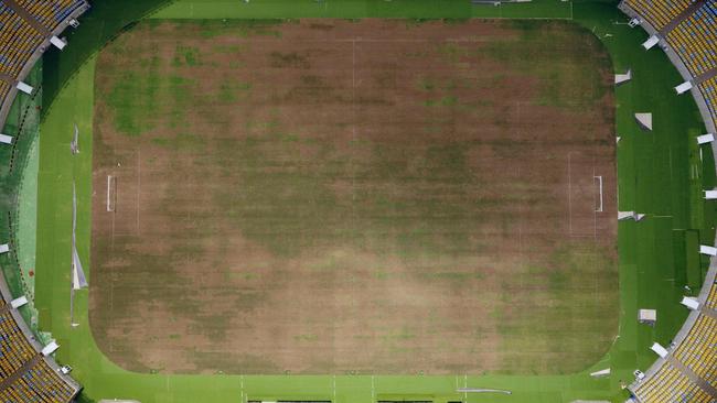 The iconic Maracana Stadium in Rio de Janeiro has fallen into a state of abandon due to a contract dispute, and is closed to tourists. Picture: AFP