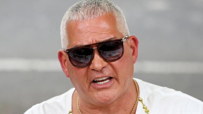 Anthony Mundine has lunch in Lygon Street with Mick Gatto after his win against Rabchenko. Picture: Mark Stewart