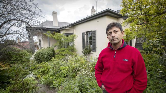 Dr Amin Sadruddin who is concerned about rising land tax at Hobart. Picture: Chris Kidd