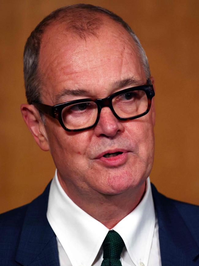 Britain's chief scientific adviser Sir Patrick Vallance during the week. Picture: pool/AFP