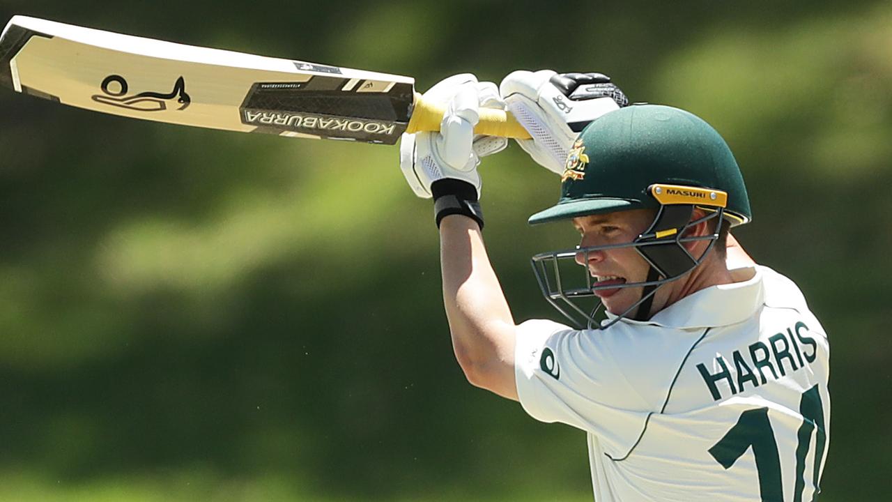 Marcus Harris has been drafted in to the Aussie squad. Picture: Getty Images